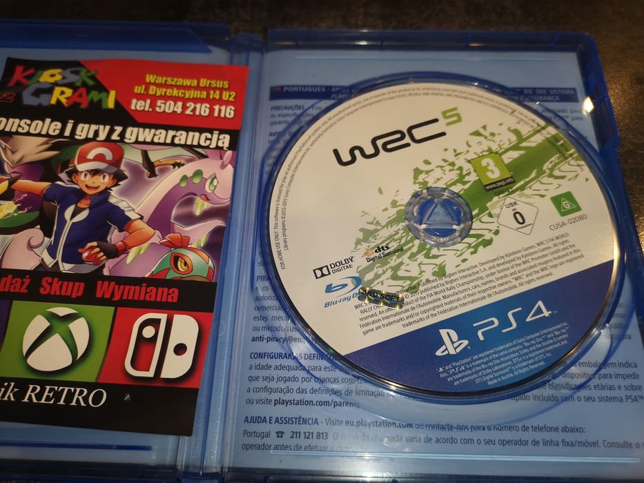 WRC 5 PS4 gra (możliwość wymiany) sklep Ursus