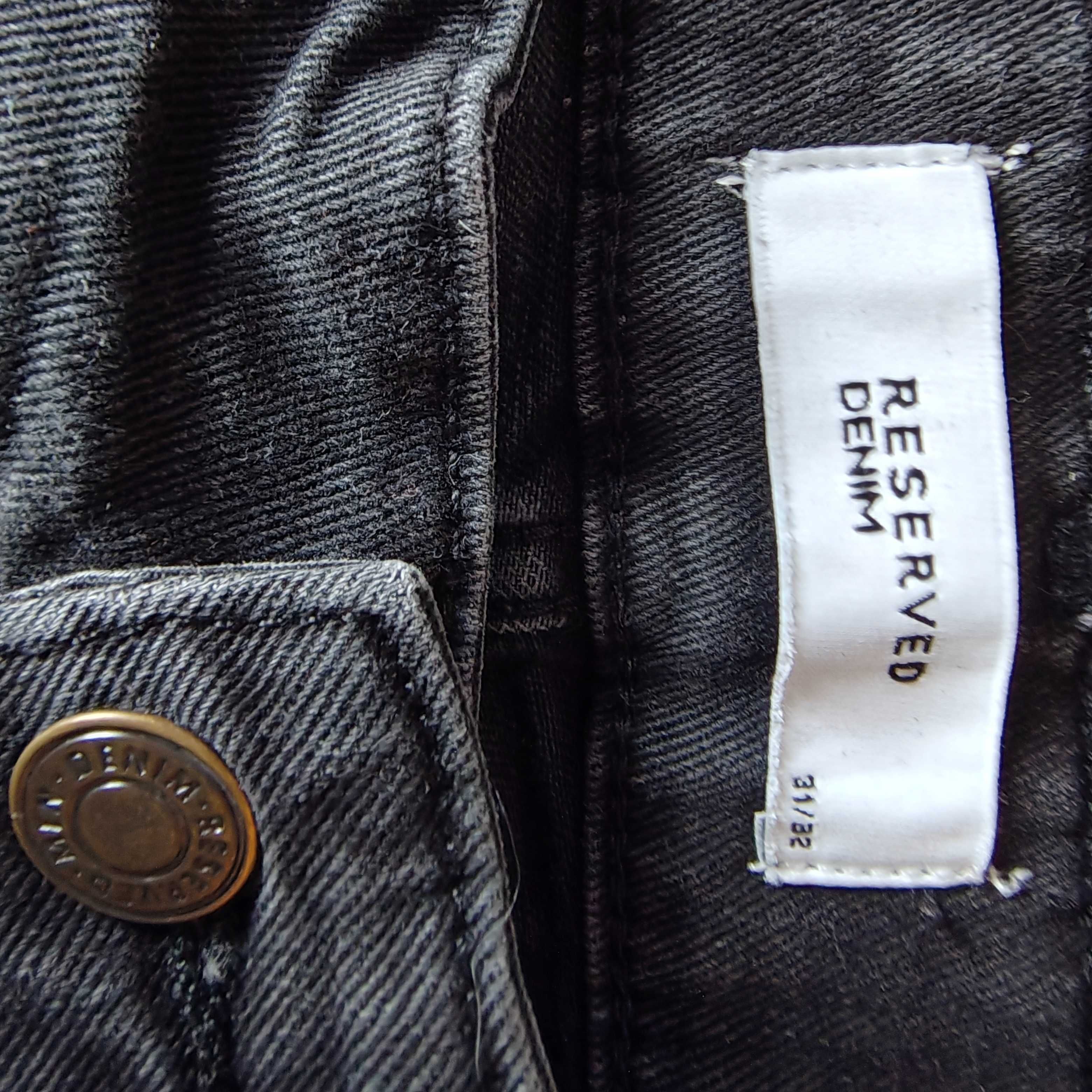 Spodnie czarny jeans