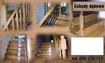 SCHODY DĘBOWE - pomiar, projekt, montaż