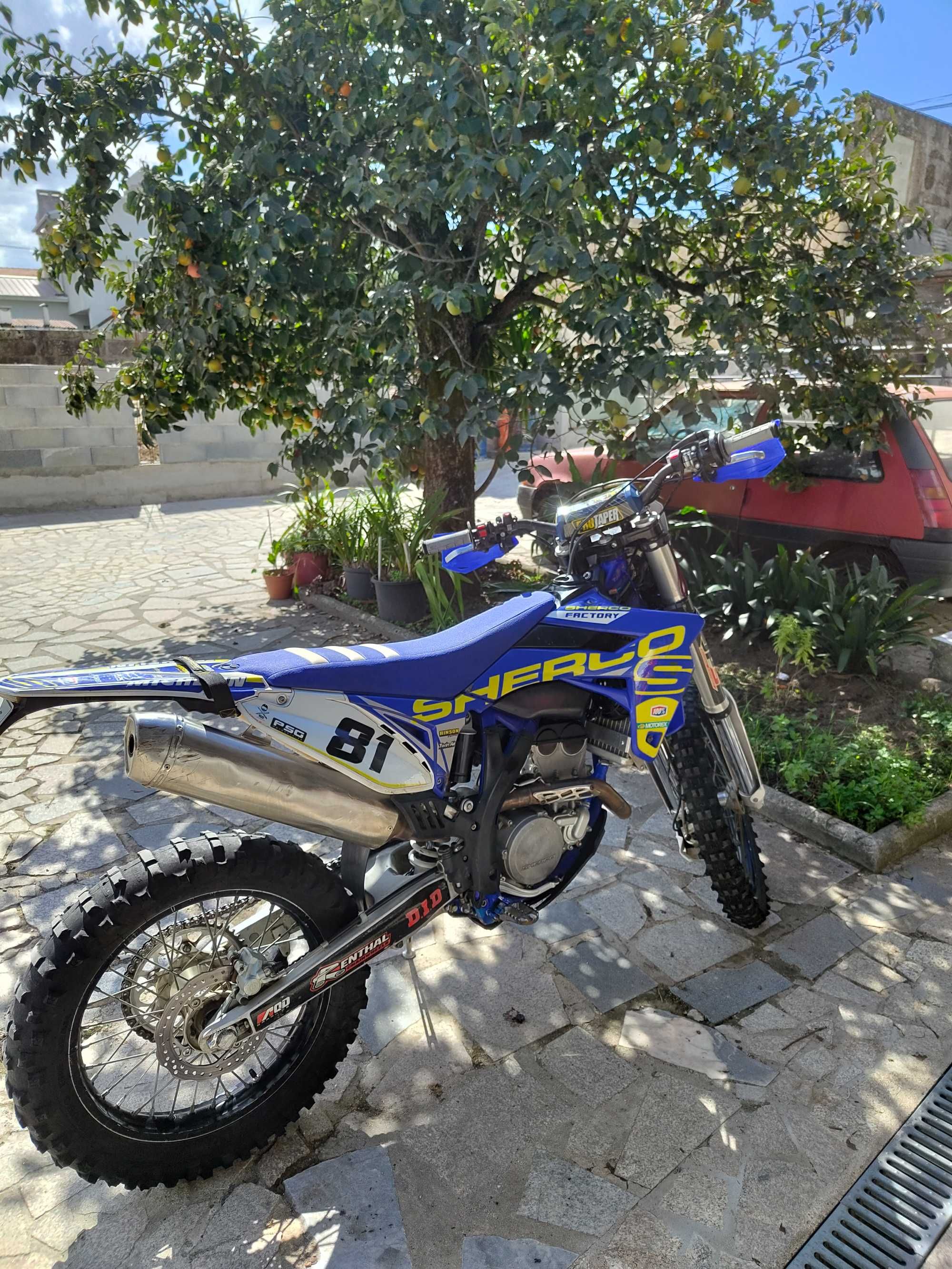 Sherco sef300 ano 2013  com start elétrico