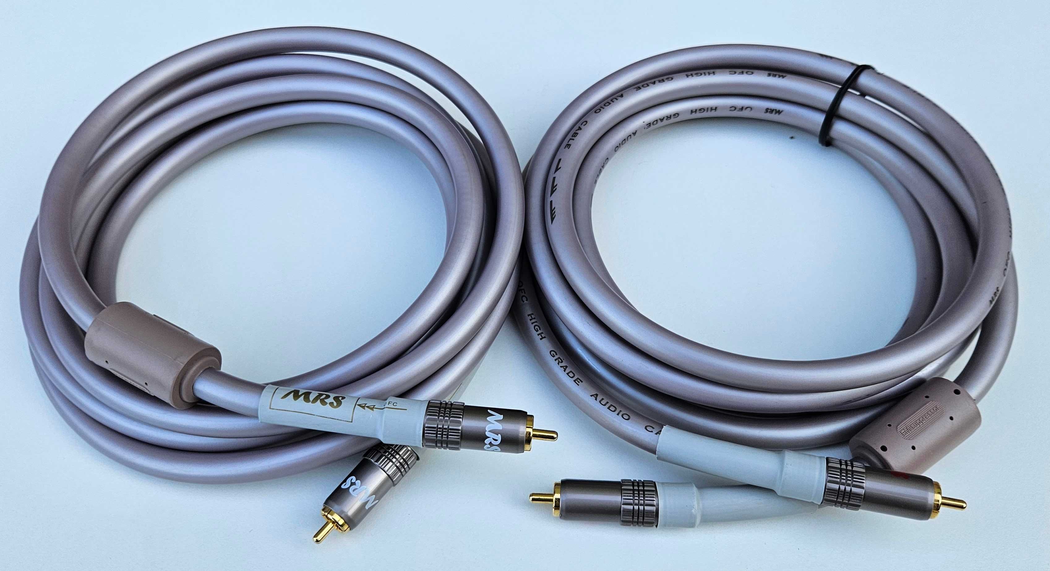 Kabel 2xRCA - 2x RCA (chinch) z filtrem MRS OFC High Grade Audio