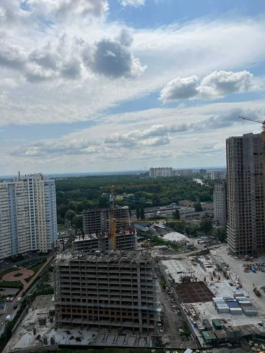 Євродвушка 37 кв.м. з ремонтом та меблями в ЖК Метрополiс на Теремках