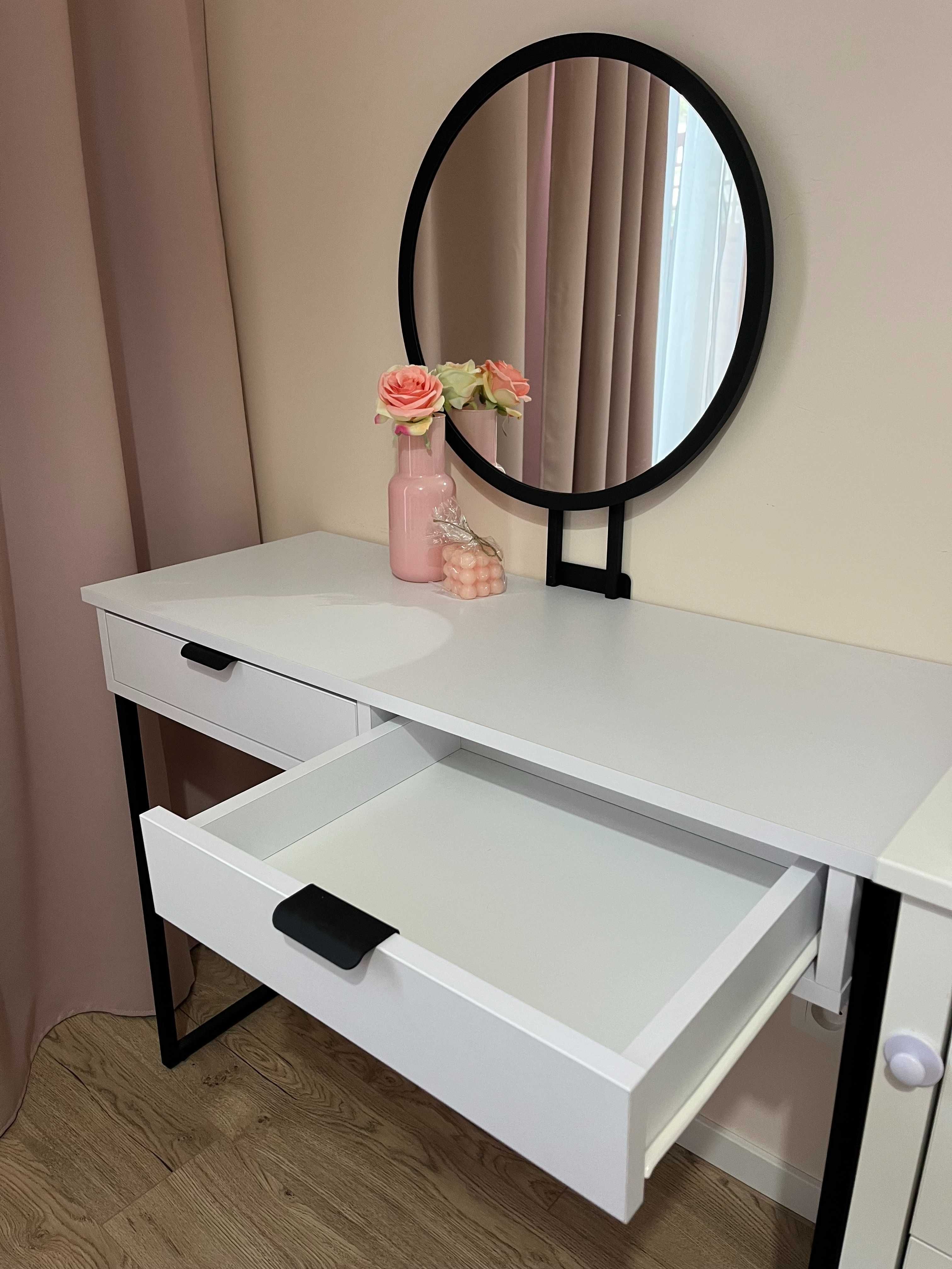 Toaletka z lustrem Feso w stylu Loft - stan idealny