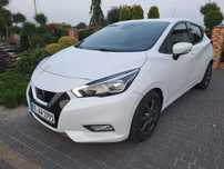 Nissan Micra Bezwypadkowy z Niemiec 160 zł rej biała perła 2kpl. opon lato zima