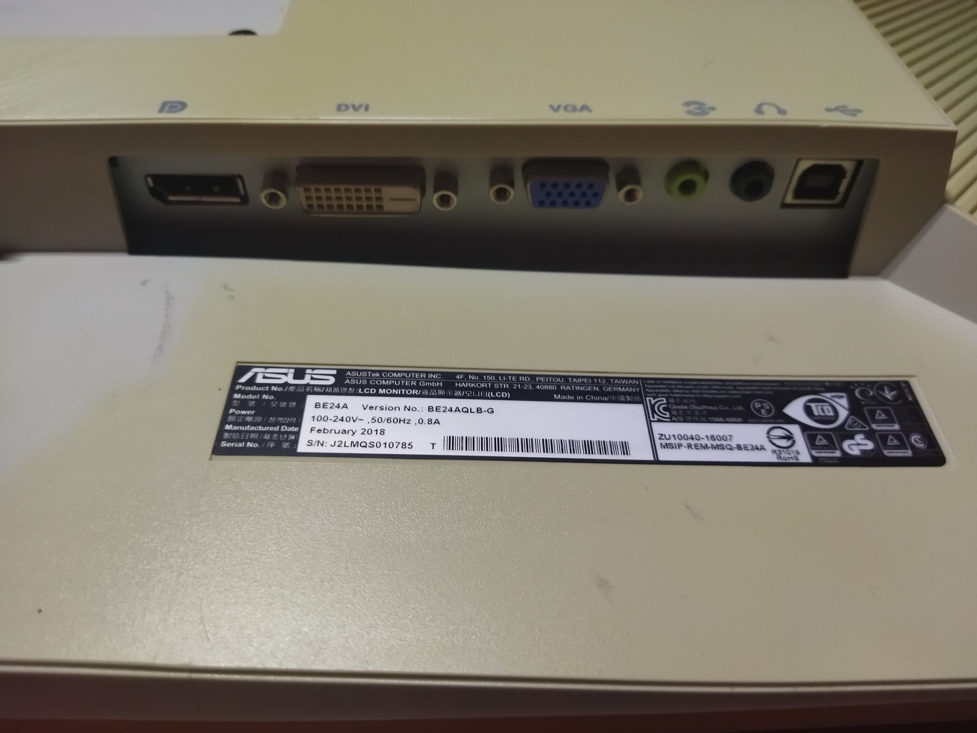Монитор Asus be24a