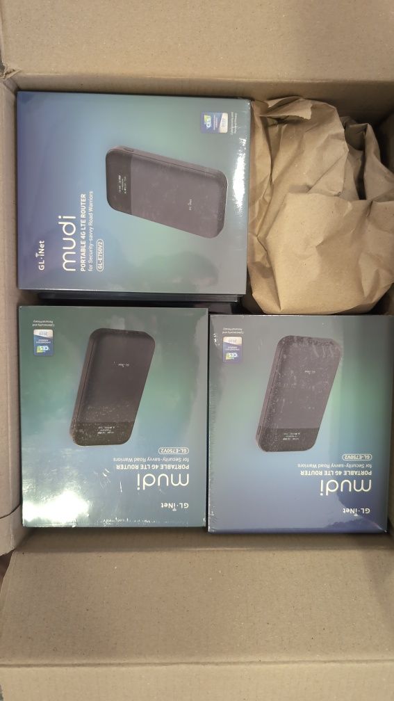 Gl-iNet Mudi GL-E750v1/v2  найзахищеніший 4g роутер
