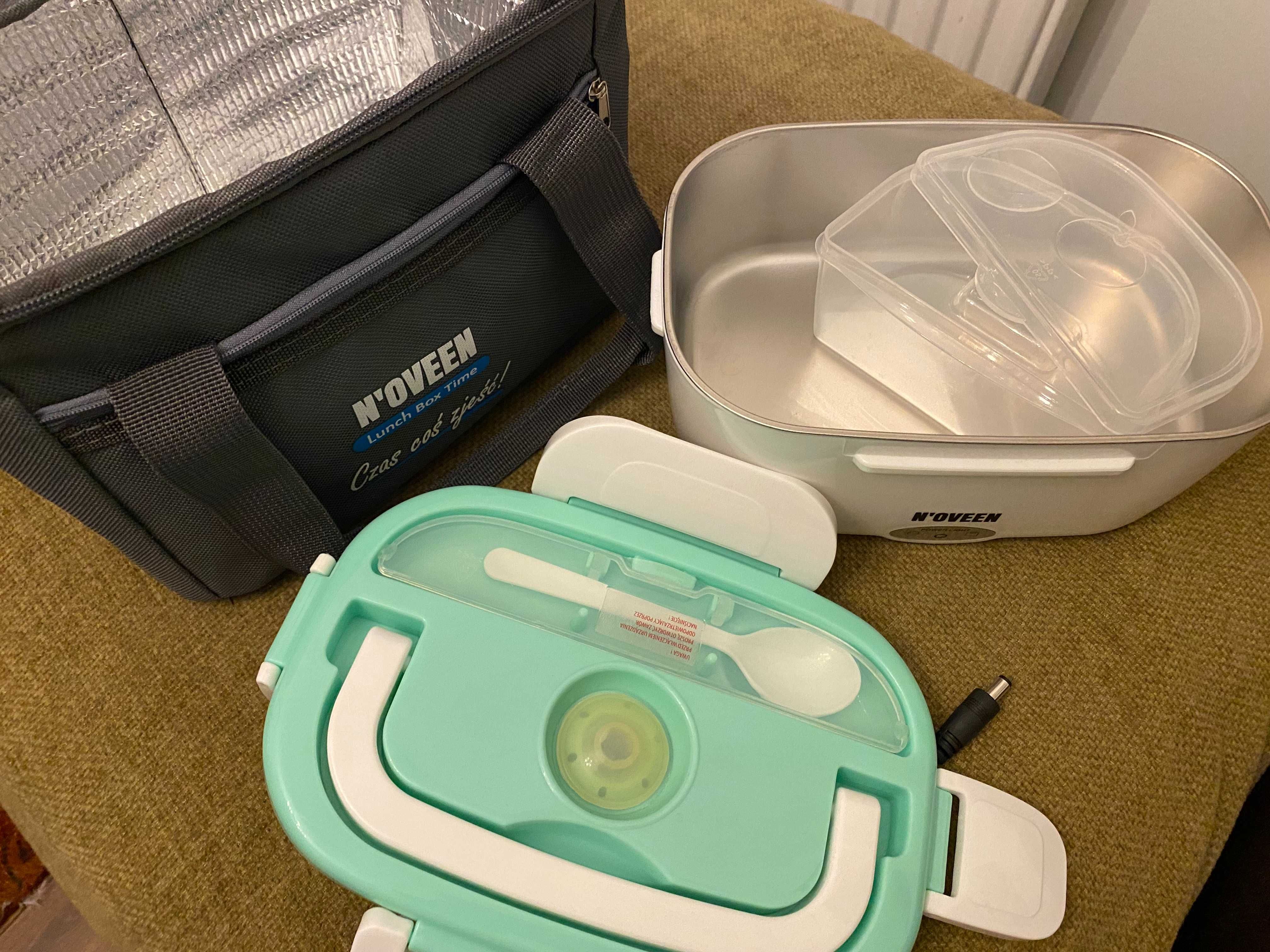 LUNCH BOX Podgrzewacz Elektryczny Termos Obiadowy NOVEEN