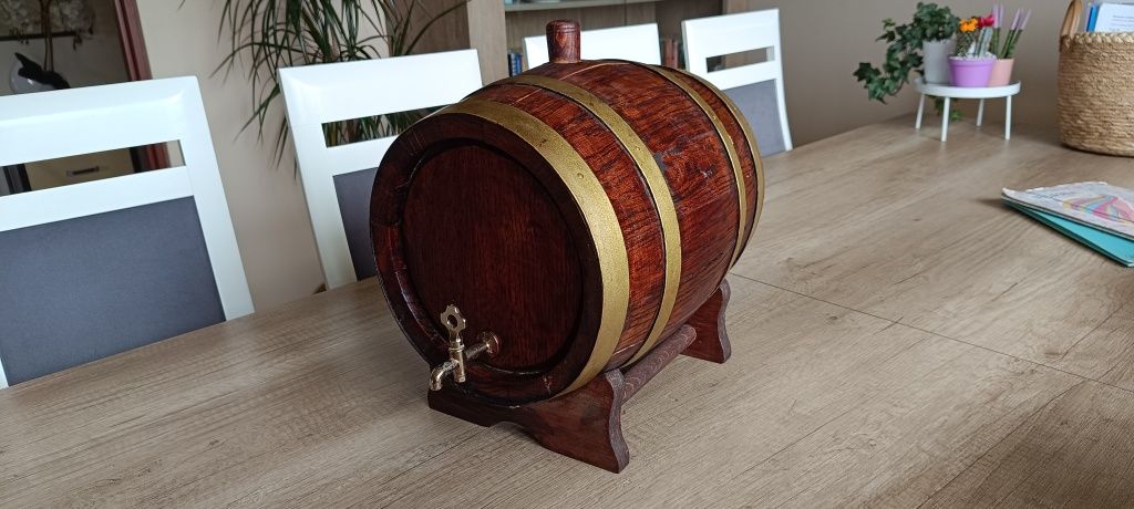 Dębowa beczka 10L