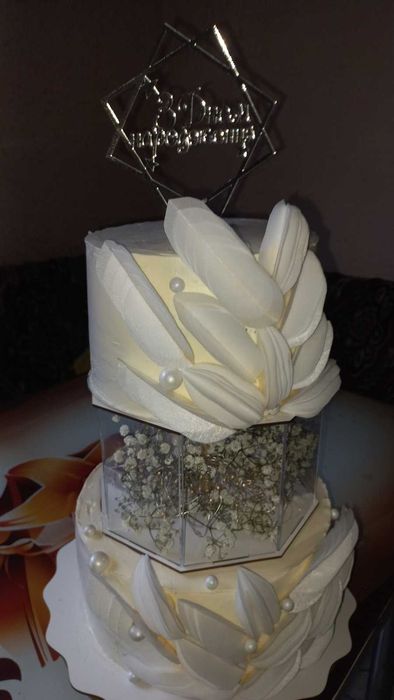 Тортик 2 поверхи