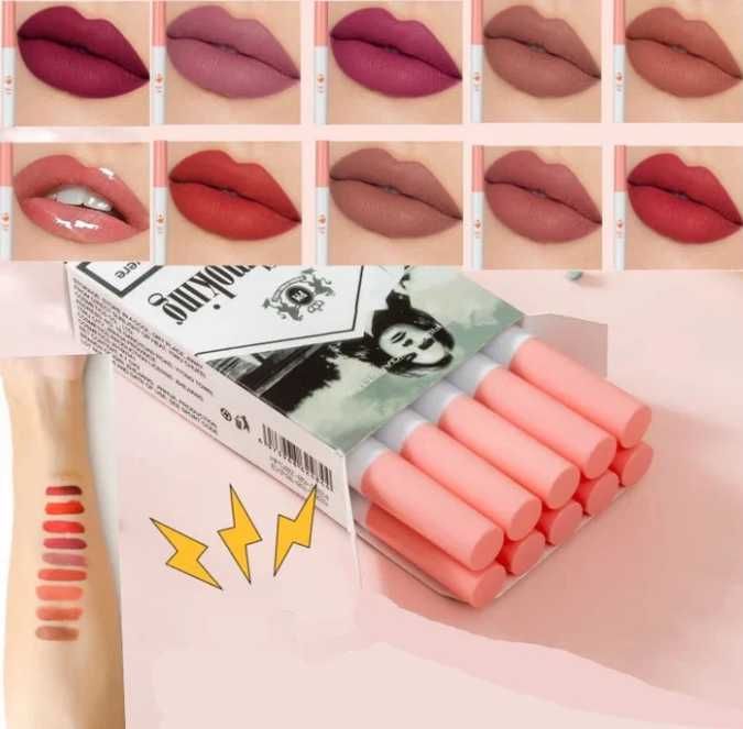 Conjunto de 10 Lipstick do Cigarrete Lipstick SELADO ENTREGA GRÁTIS