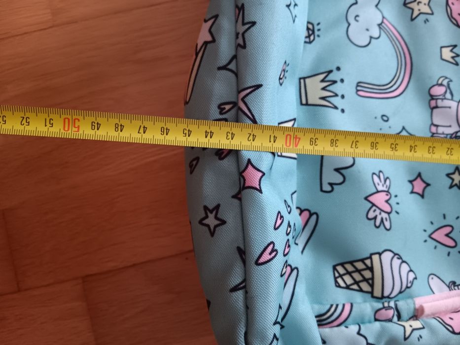 Mochila escolar unicórnio