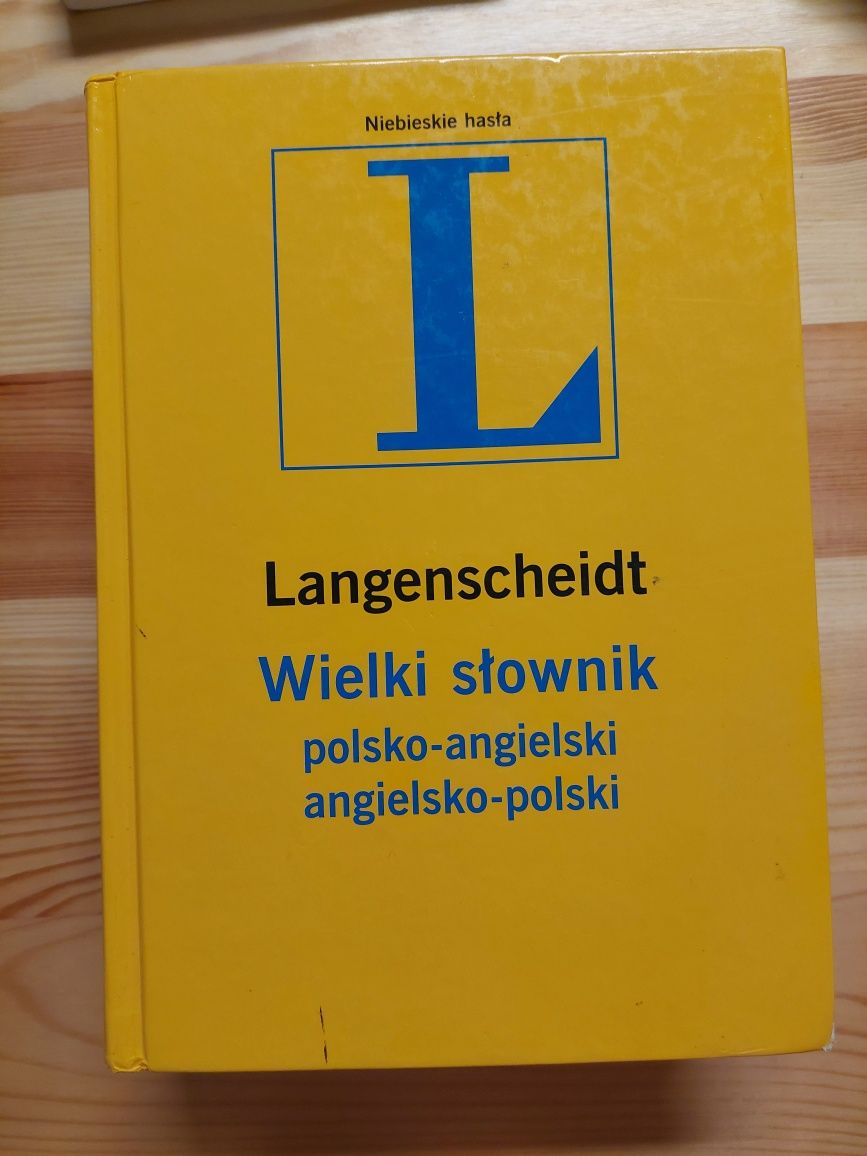 słownik polsko angielski langenscheidt