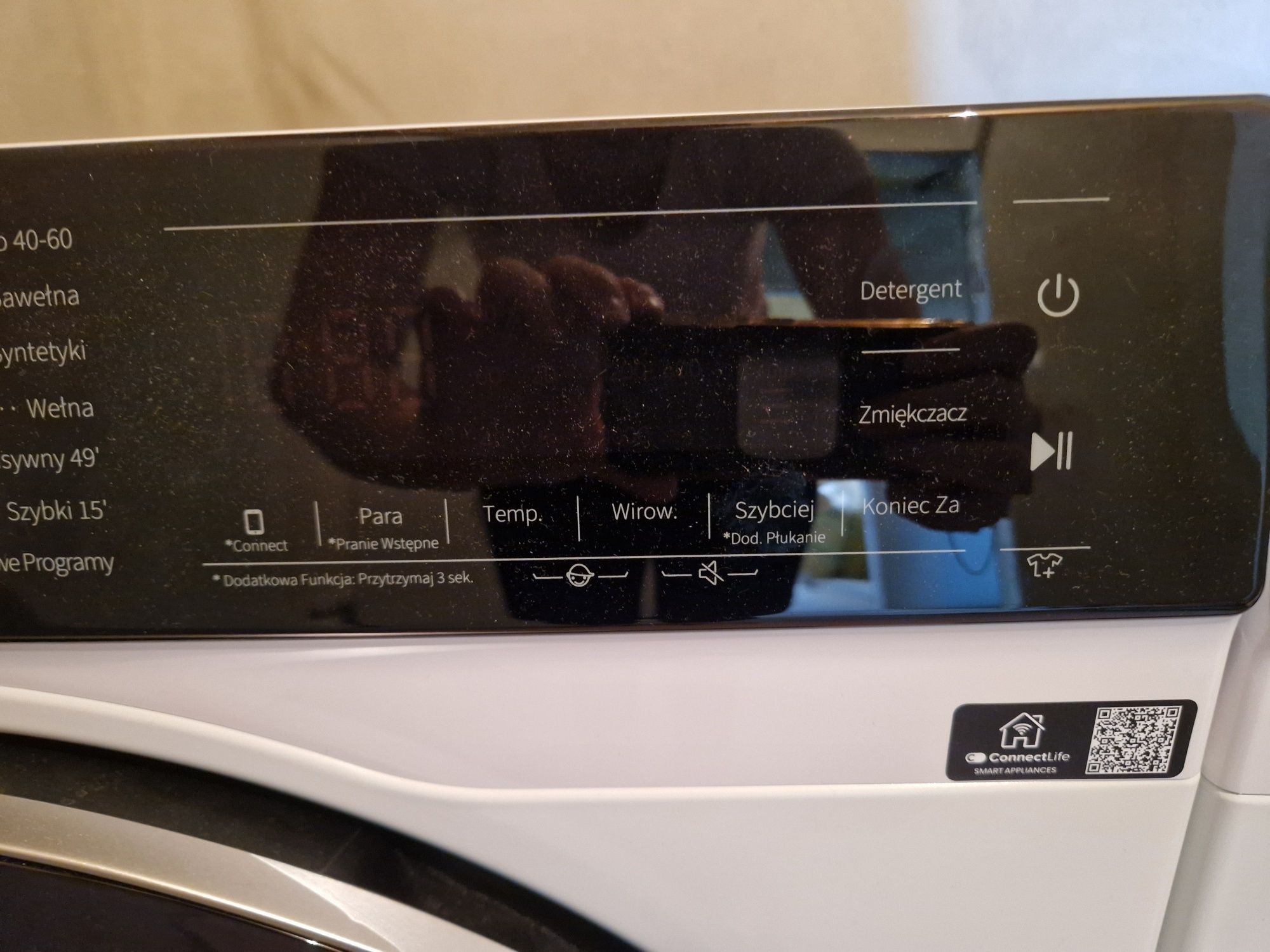 Pralka HISENSE WF5S1045BW Seria 5S PL 10.5kg 1400 obr Autodozowanie