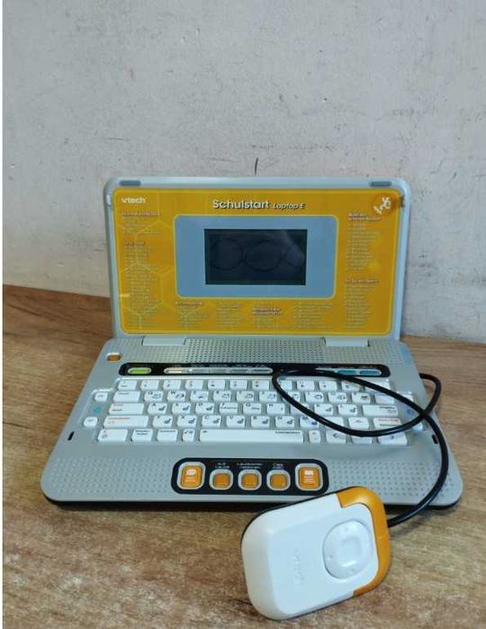 zabawka komputerek nauka jezyka niemieckiego licze zgaduje Vtech  DE