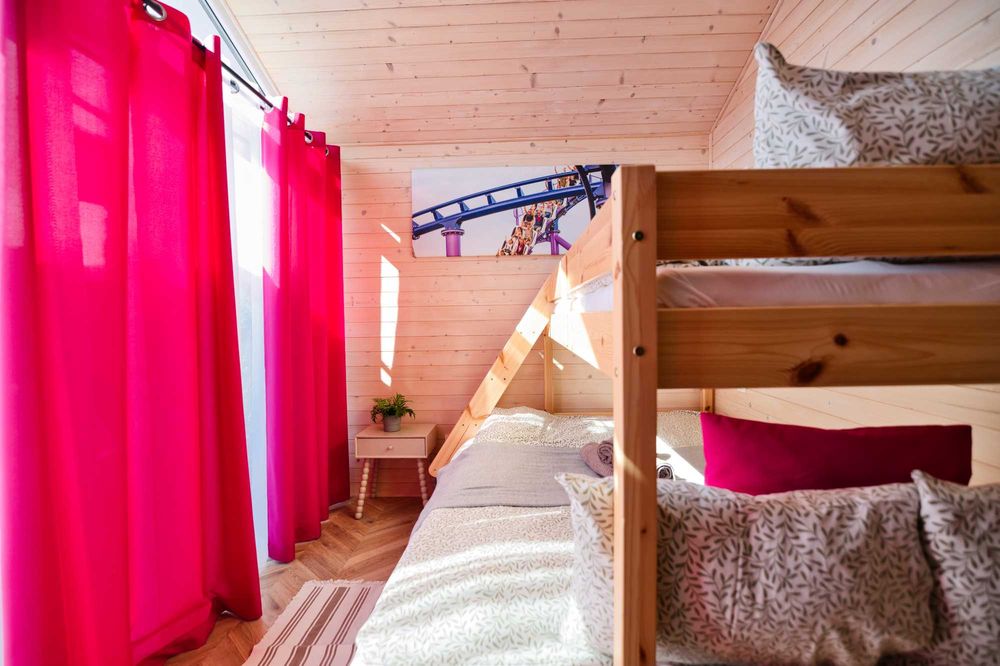 Domki 100 metrów od Energylandii