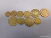 Монеты золотые стариные