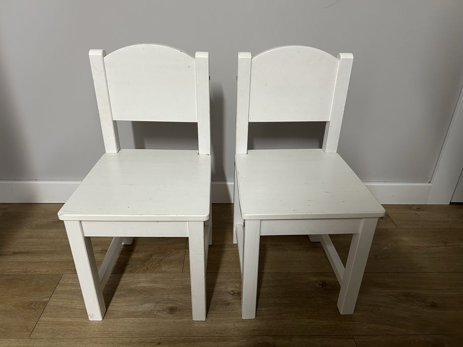Ikea sundvik krzeselka drewniane
