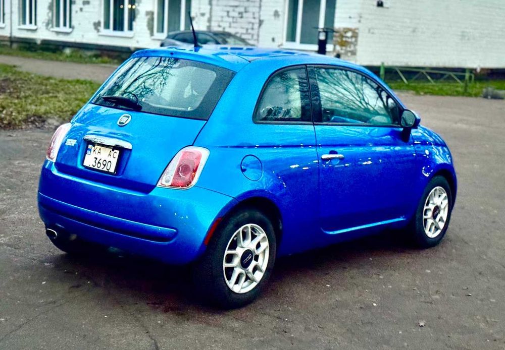 Fiat 500 Pop 2015 Blue 1.4L автомат