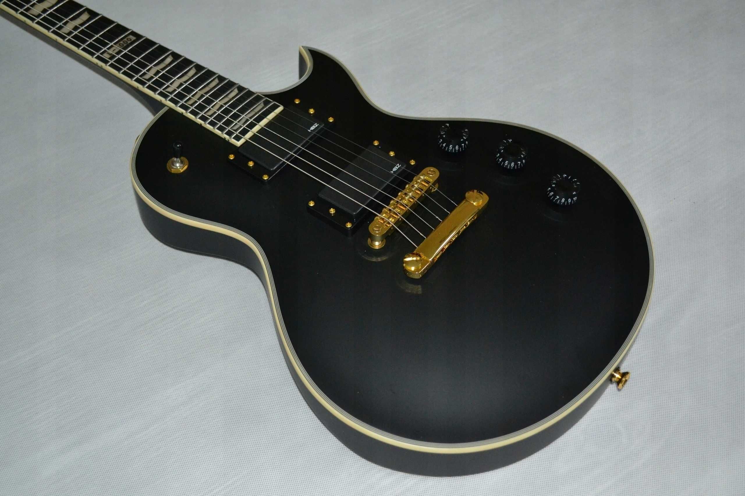 Harley Benton SC-1000 SBK Gitara elektryczna Les Paul - USTAWIONA!