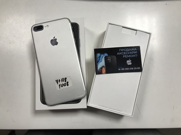 Iphone 7Plus 128gb(Silver) 190$ neverlock