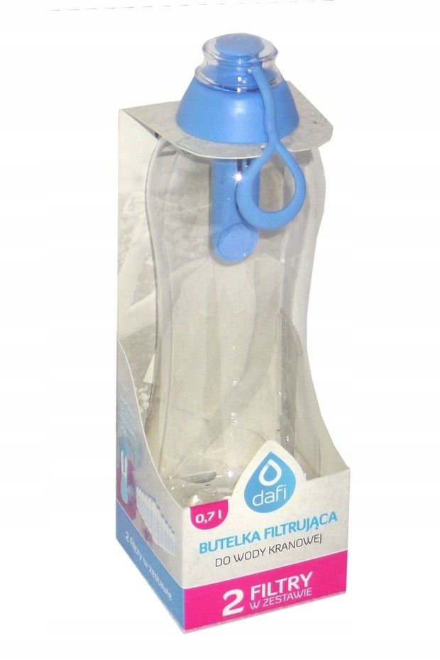 Butelka filtrująca do wody Dafi 0,7l + 2 filtry