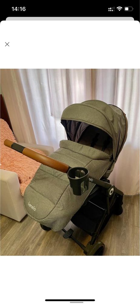 Універсальна коляска 2в1 Lionelo RIYA Grey Stone