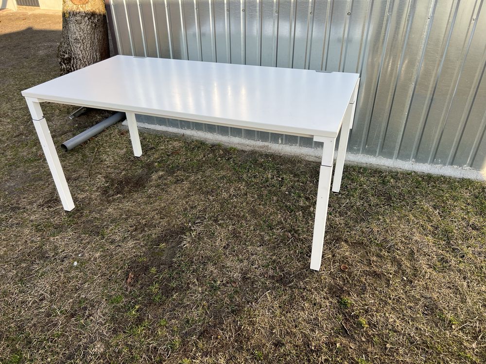 Stół warsztatowy biurko 160x80 niemiecki steelcase transport
