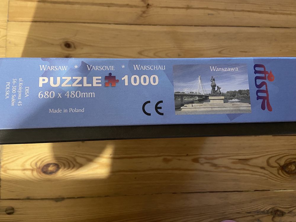 Puzzle 1000 elementów Warszawa