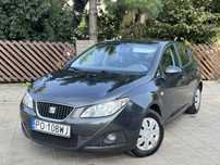 Oszczędny Seat Ibiza IV - 1.4l 86km - LPG - klimatyzacja - 5 drzwi