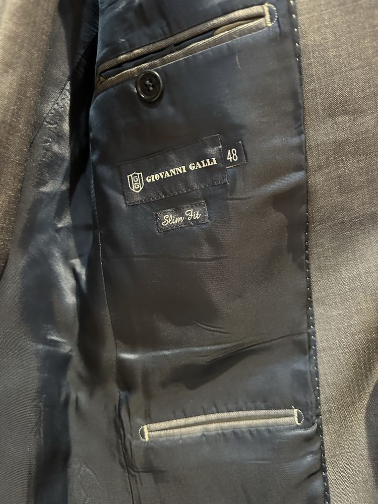 Fato Clássico Slim Fit Giovanni Galli