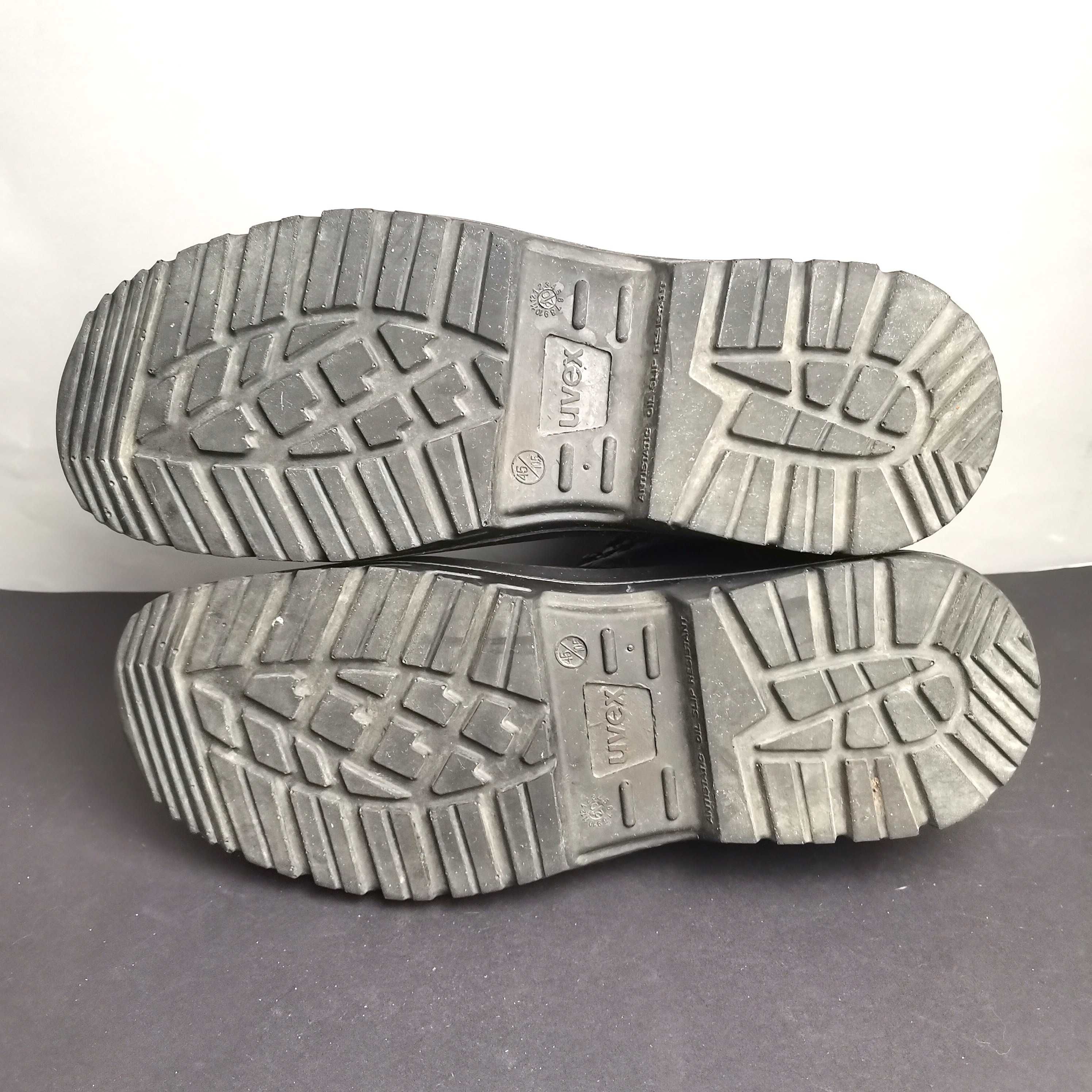 Uvex buty trzewiki robocze męskie r. 45 skóra!   569