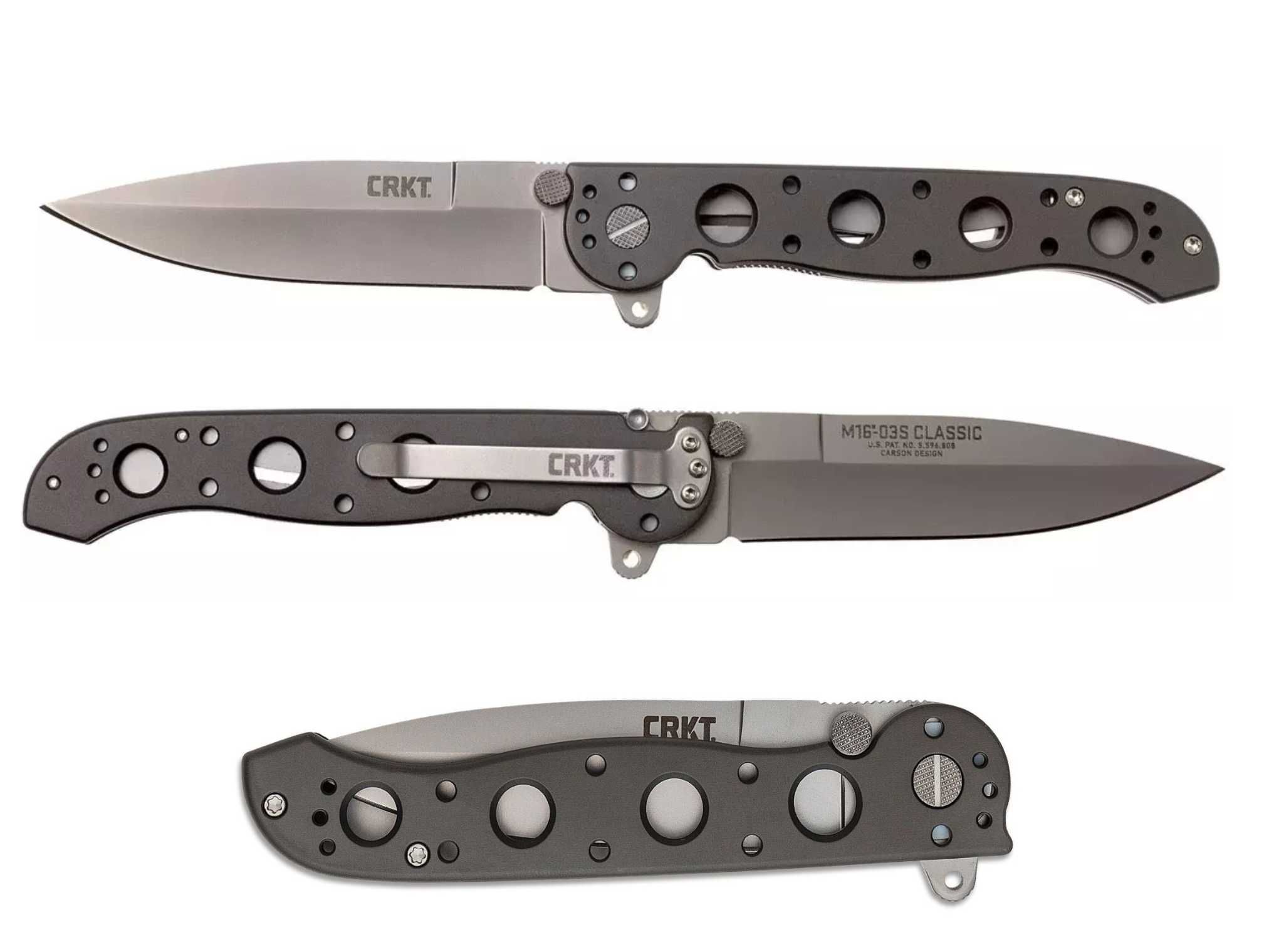 CRKT M16-03S/14SFG, M21-12G/14G