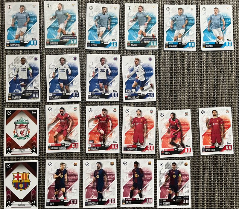 Karty piłkarskie Match Attax Topps Season 2024/2025
