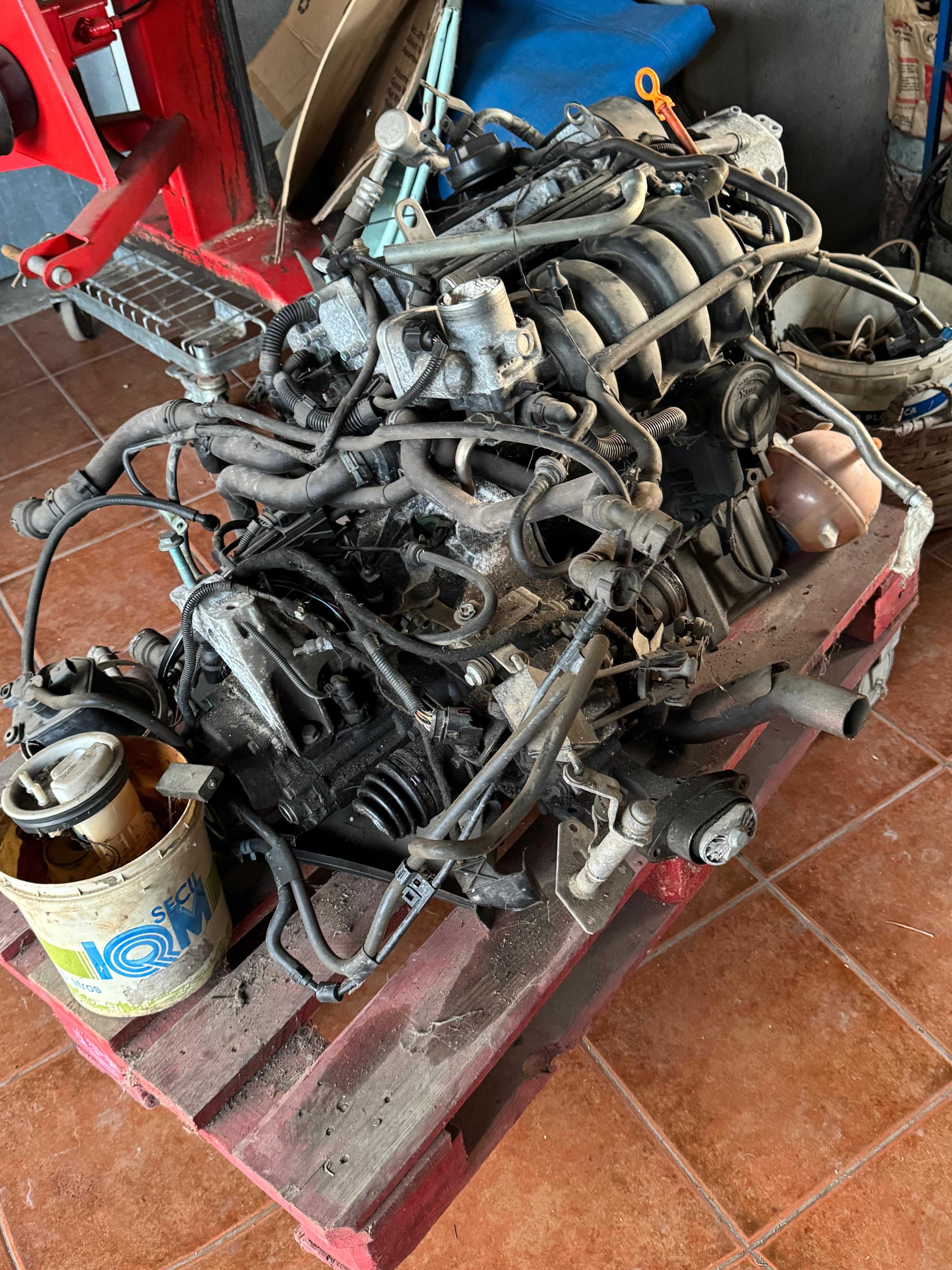 MOTOR 1.6, 16valvulas 105cv + CAIXA DE VELOCIDADES "VW GOLF 4"