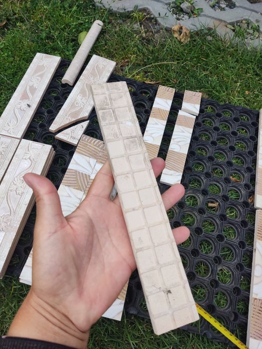 Płytki ozdobne paski 4 x 25 cm