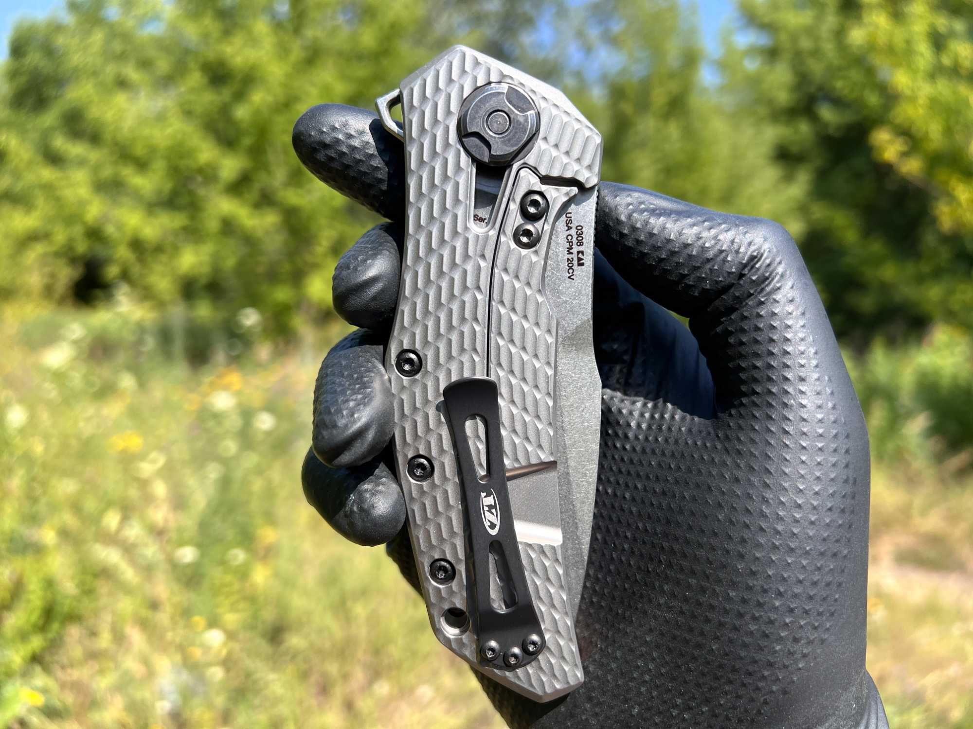 Складний ніж Zero Tolerance 0308 Coyote G10 Titanium CPM 20CV оригінал