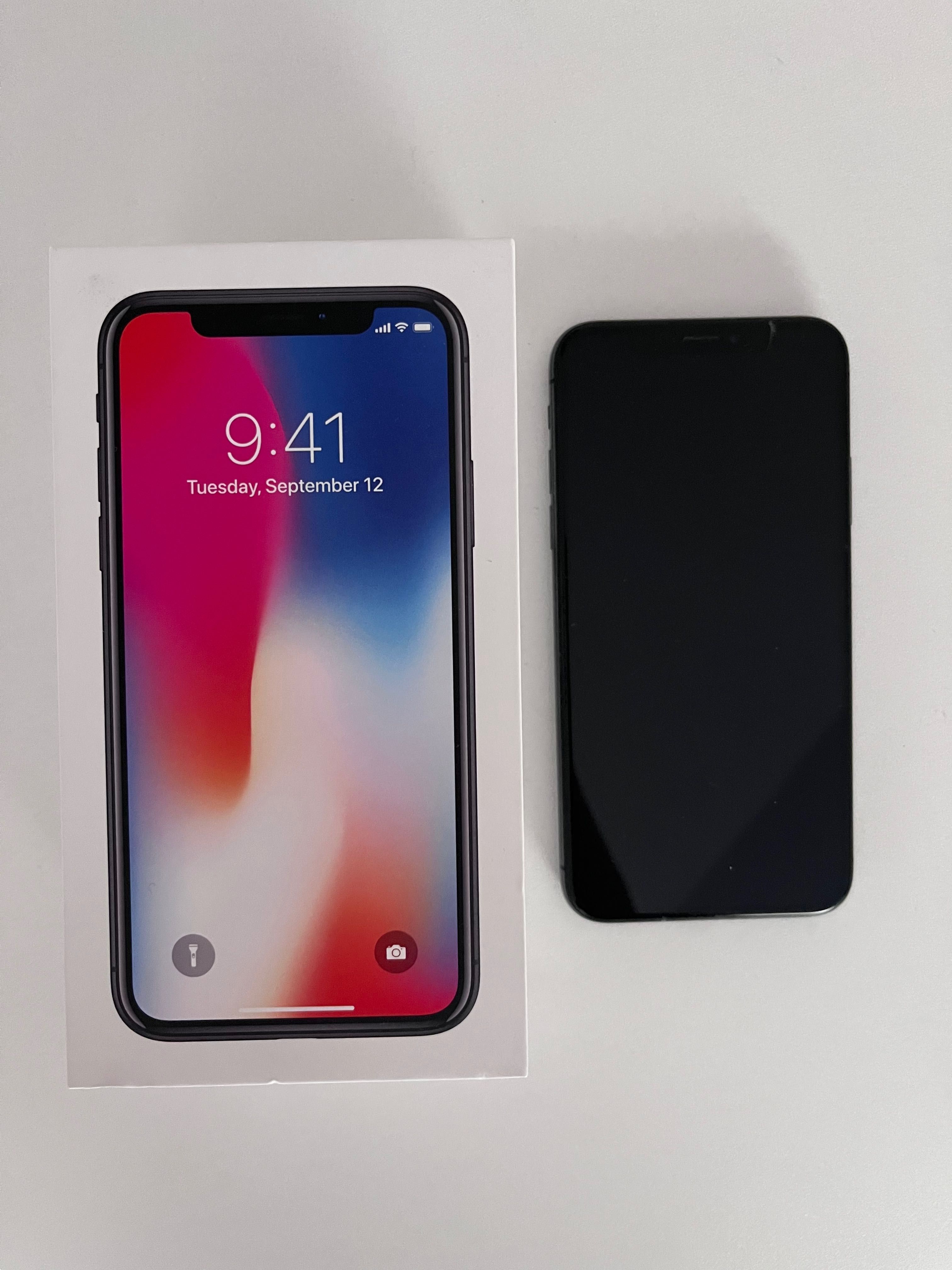 iPhone X 64GB Space Gray stan dobry