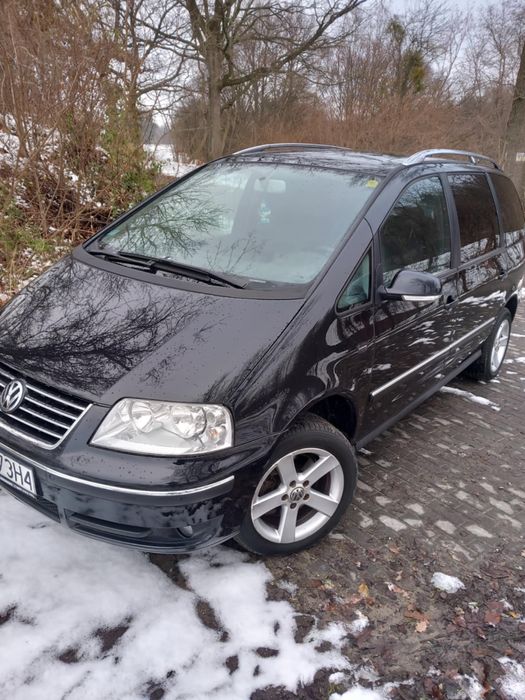Volkswagen Sharan 2.0 TDI 140 PS 2006r. Lifting Hak 7-os. Alu Stan BDB
