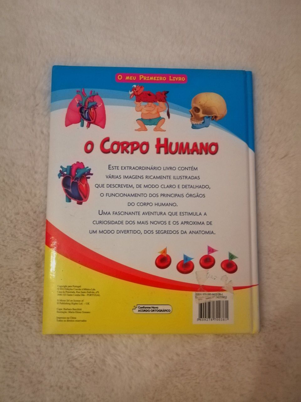 Livro sobre o corpo humano (6-10 anos)