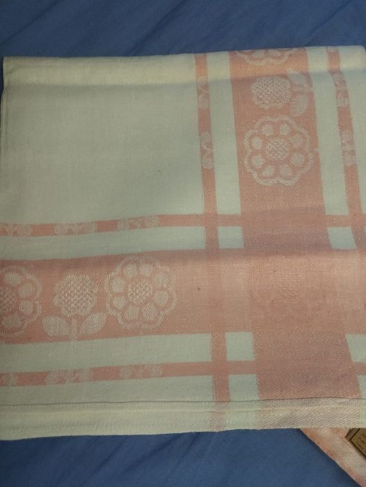 Скатерть льняная СССР