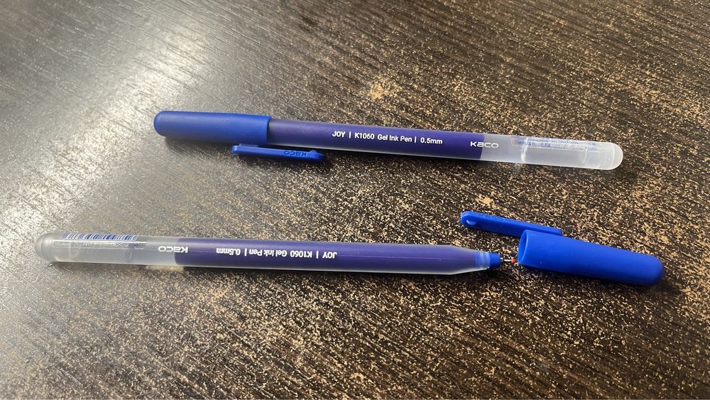 Стержни Kaco и ручки Xiaomi Gel Pen