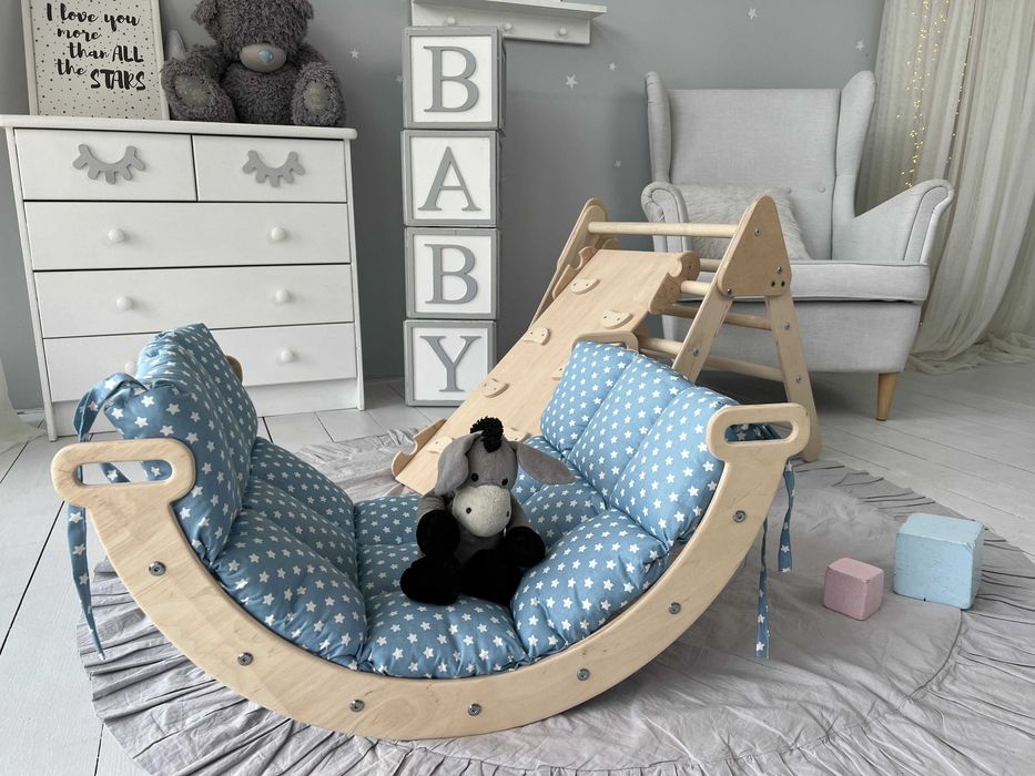 Треугольник пиклера от 2 месяцев , арка гойдалка , пiклер  комплекс