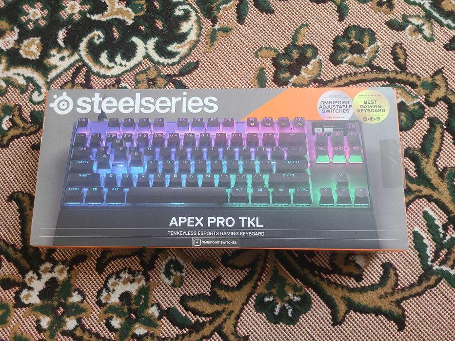 Геймерська клавіатура на магнітних свічах Steelseries Apex Pro TKL2023