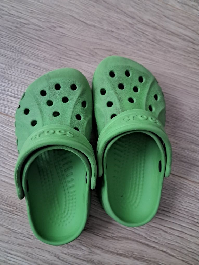 Crocs zielone 8-9