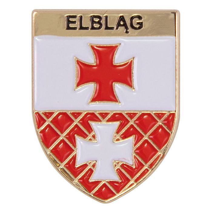 Przypinka herb Elbląg