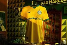 Camisola Palmeiras homenagem seleção brasileira