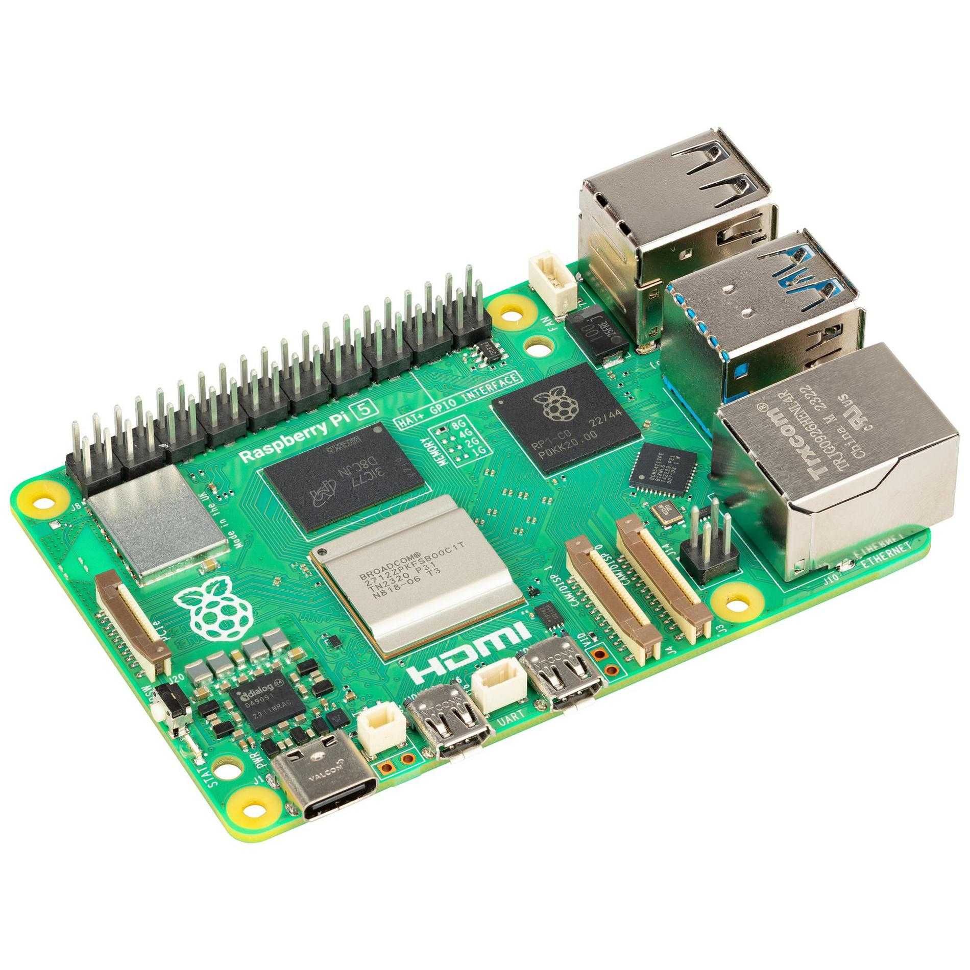 Mikrokomputer Raspberry Pi 5 8GB zestaw z zasilaczem 21W usb C