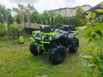 Duży quad przeprawowy 650cm³ 4x4 (nie yamaha,can am,polaris,kawasaki)