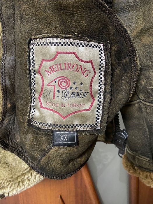 Дубленка пилот турция