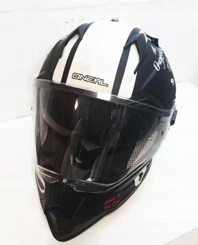 Kask offroad quad cross ENDURO ONEAL Sierra BLACK CZARNY L